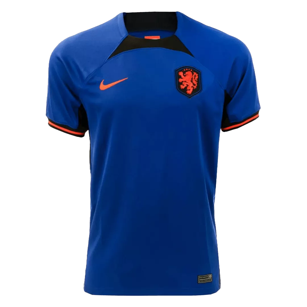 Netherlands Jersey Custom Soccer Jersey Away 2022 - bestsoccerstore