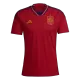 Spain Jersey Custom Soccer Jersey Home 2022 - bestsoccerstore