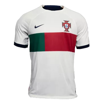 Portugal Away Soccer Jersey Custom World Cup Jersey 2022 - bestsoccerstore