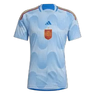 Spain Away Soccer Jersey Custom World Cup Jersey 2022 - bestsoccerstore
