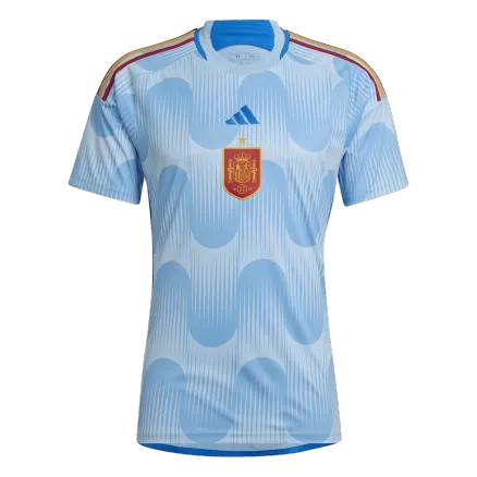 Spain Jersey Custom Soccer Jersey Away 2022 - bestsoccerstore