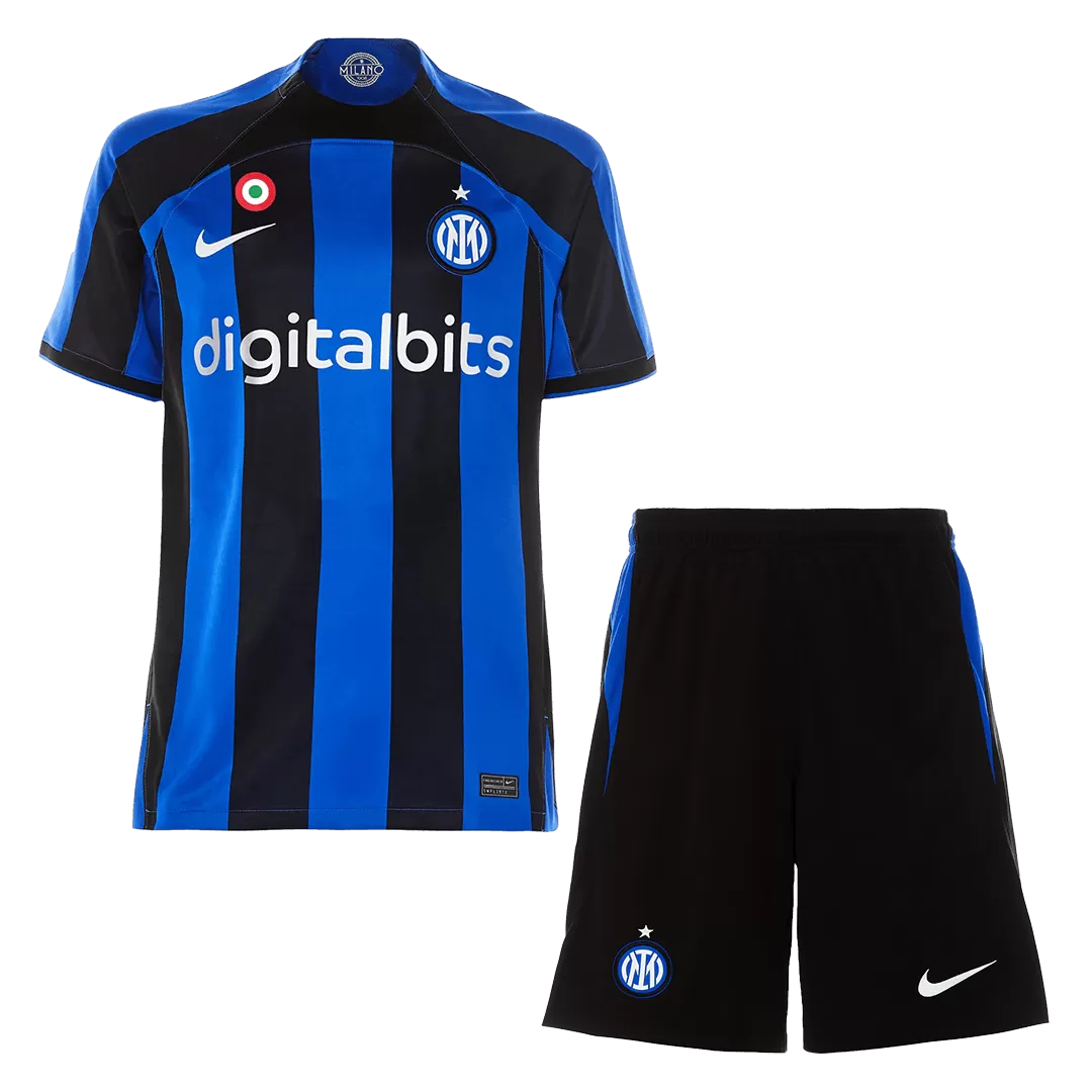 Inter Milan Jersey Custom Home Soccer Jersey 2022/23 - bestsoccerstore