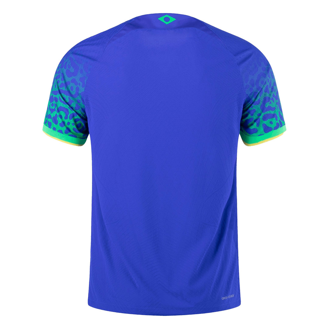 Brazil Jersey Custom Away Soccer Jersey 2022