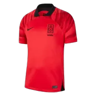 South Korea Home Soccer Jersey Custom World Cup Jersey 2022 - bestsoccerstore