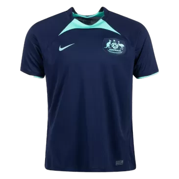 Australia  Away Soccer Jersey Custom World Cup Jersey 2022 - bestsoccerstore