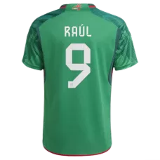 Raúl #9 Mexico Home Soccer Jersey Custom World Cup Jersey 2022 - bestsoccerstore