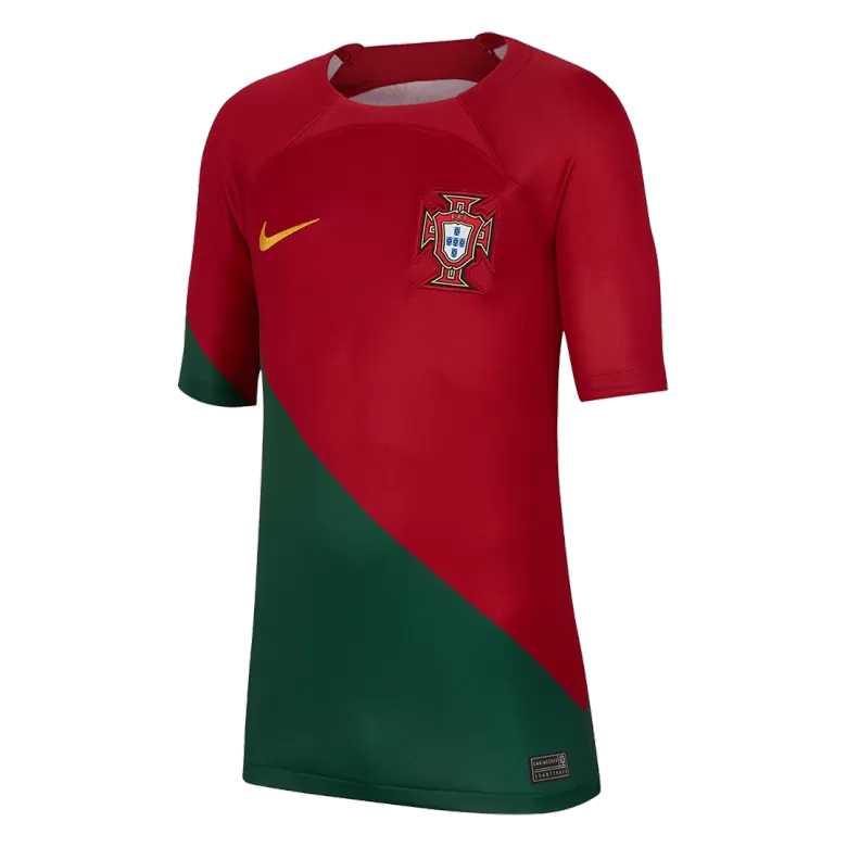 Kid's Portugal Jersey Custom Home Soccer Soccer Kits 2022/23 - bestsoccerstore