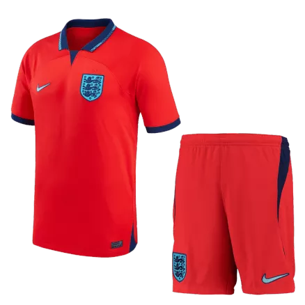 Kid's England Jersey Custom Away Soccer Soccer Kits 2022 - bestsoccerstore