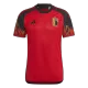 Belgium Jersey Custom Home Soccer Jersey 2022 - bestsoccerstore