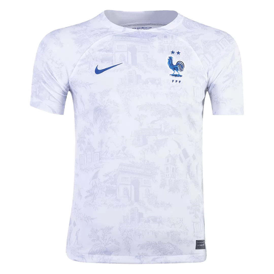 France Away Soccer Jersey Custom World Cup Jersey 2022 - bestsoccerstore
