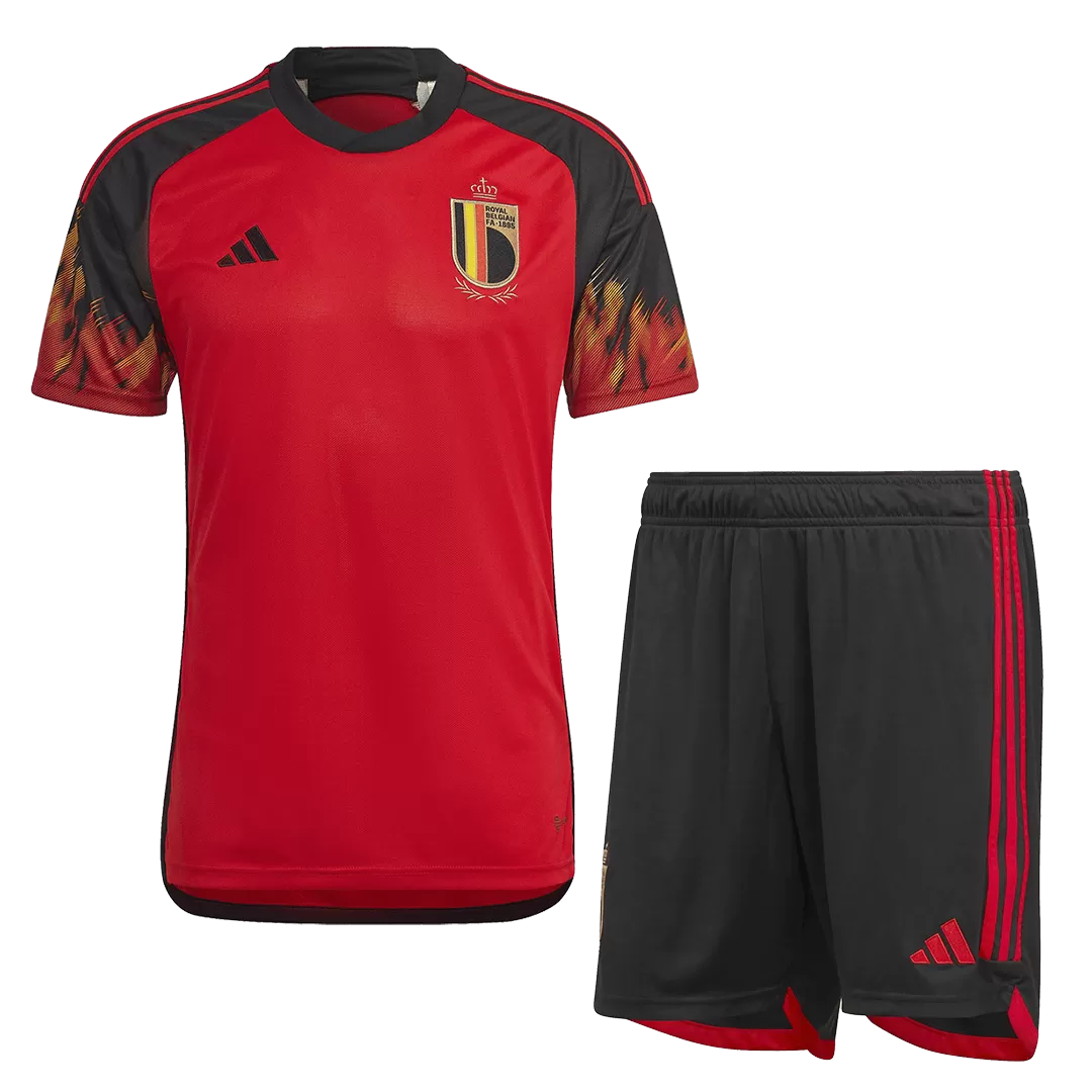 Belgium Home Soccer Jersey Custom World Cup Jersey 2022