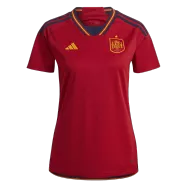 Spain Home Soccer Jersey Custom World Cup Jersey 2022 - bestsoccerstore
