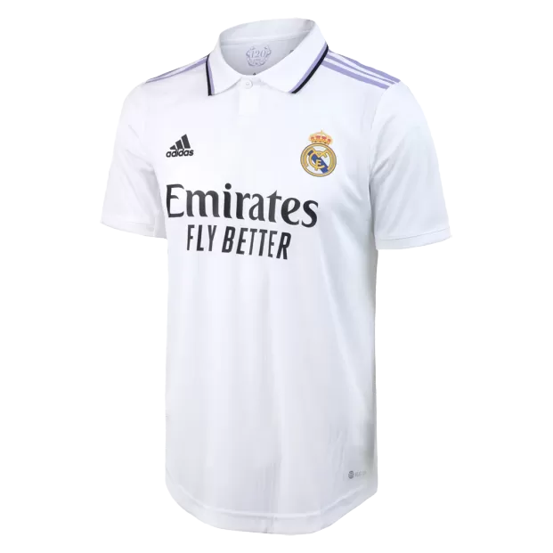 adidas Real Madrid Home Vini Jr 20 Jersey 2022-2023 (Official Cup Printing)