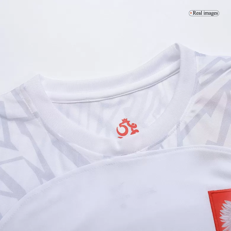 Replica Nike LEWANDOWSKI #9 Poland Away Soccer Jersey 2020