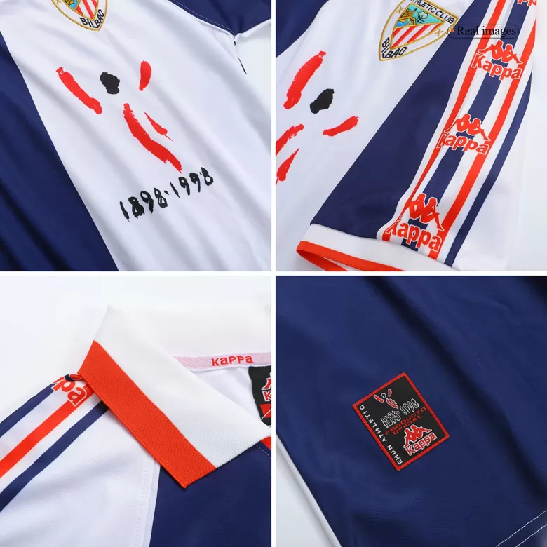 Athletic Club de Bilbao Retro Jersey Away Soccer Shirt 1997/98 - bestsoccerstore