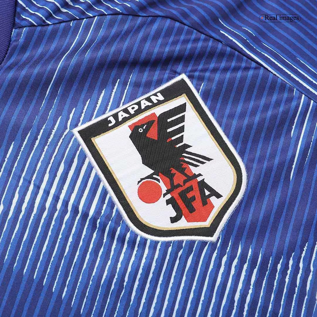 Japan Home Soccer Jersey Custom World Cup Jersey 2022 - bestsoccerstore