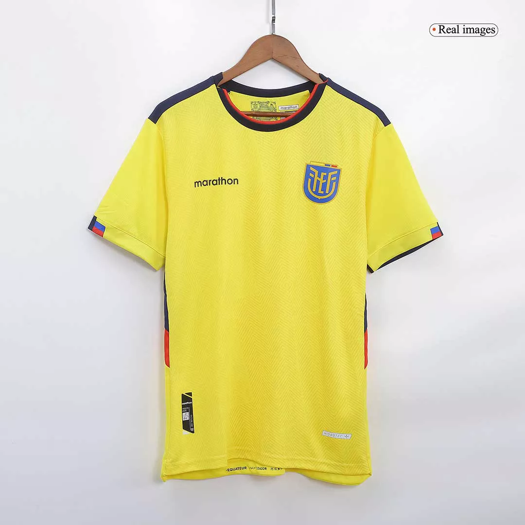 Ecuador Jersey Custom Soccer Jersey Home 2022 - bestsoccerstore