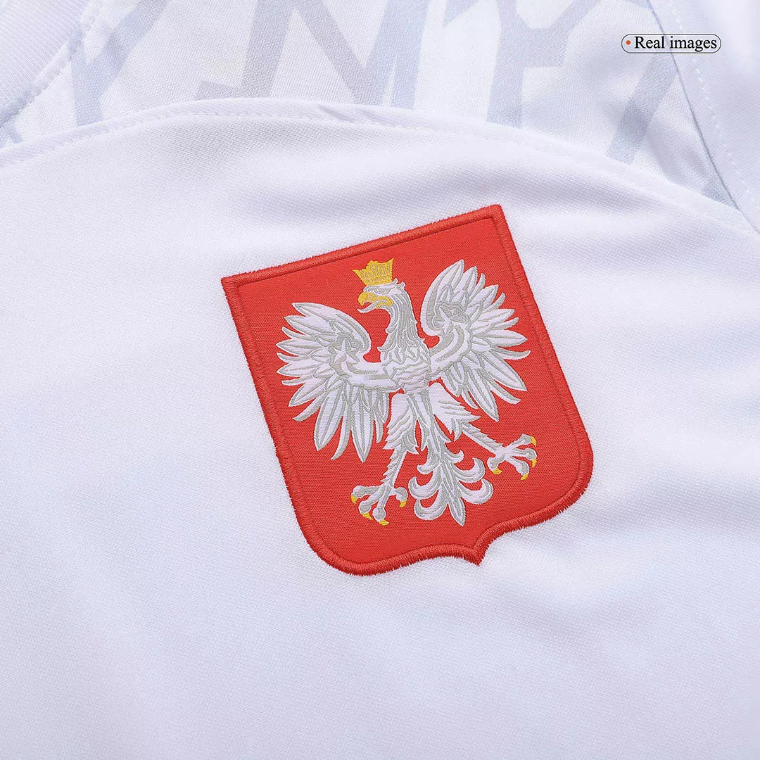 Poland Jersey Custom LEWANDOWSKI #9 Soccer Jersey Home 2022 - bestsoccerstore