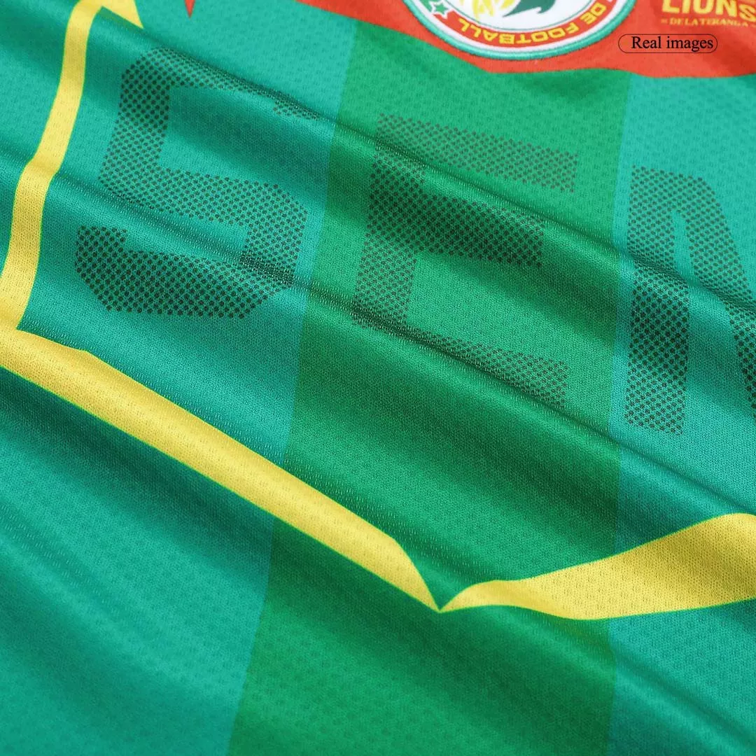 Senegal Away Soccer Jersey Custom World Cup Jersey 2022 - bestsoccerstore