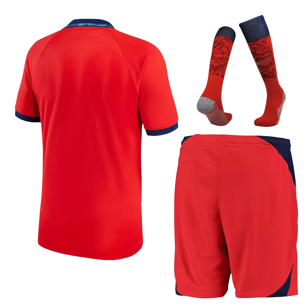 England Away Soccer Jersey Custom World Cup Jersey 2022 - bestsoccerstore