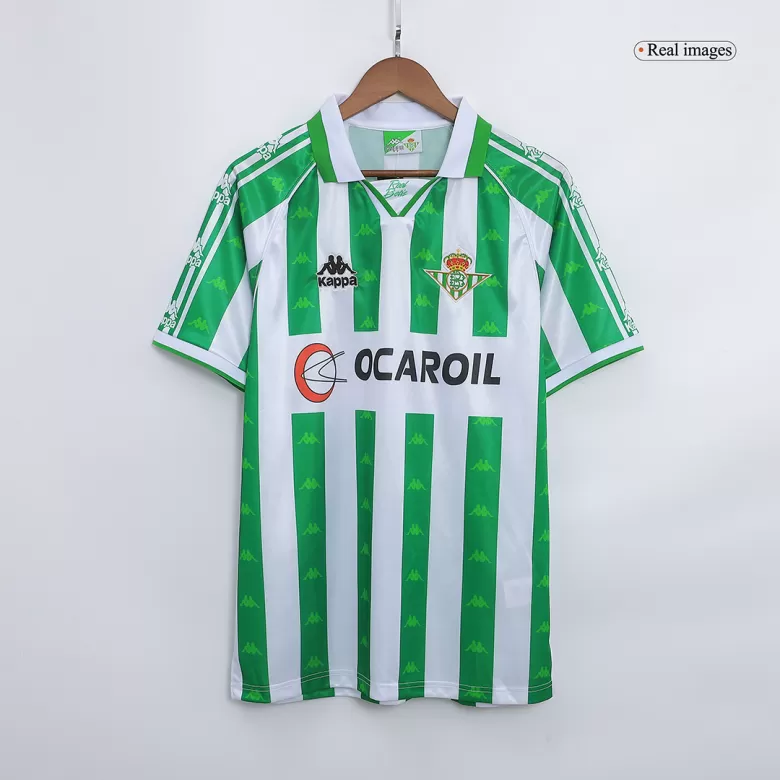 Real Betis Retro Jersey Home Soccer Shirt 1995/96 - bestsoccerstore