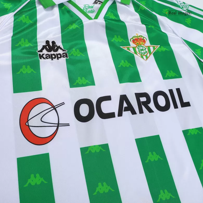 Real Betis Retro Jersey Home Soccer Shirt 1995/96 - bestsoccerstore