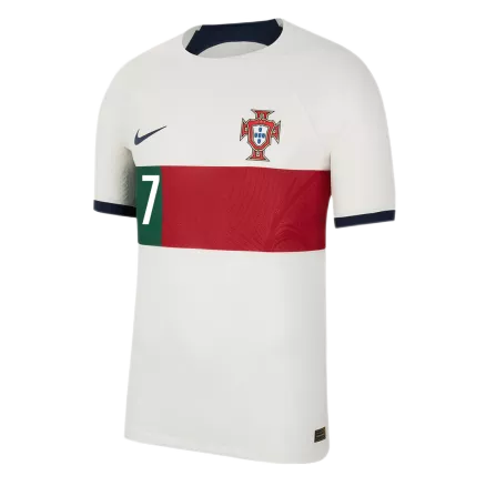 Portugal Jersey RONALDO #7 Custom Away Soccer Jersey 2022 - bestsoccerstore