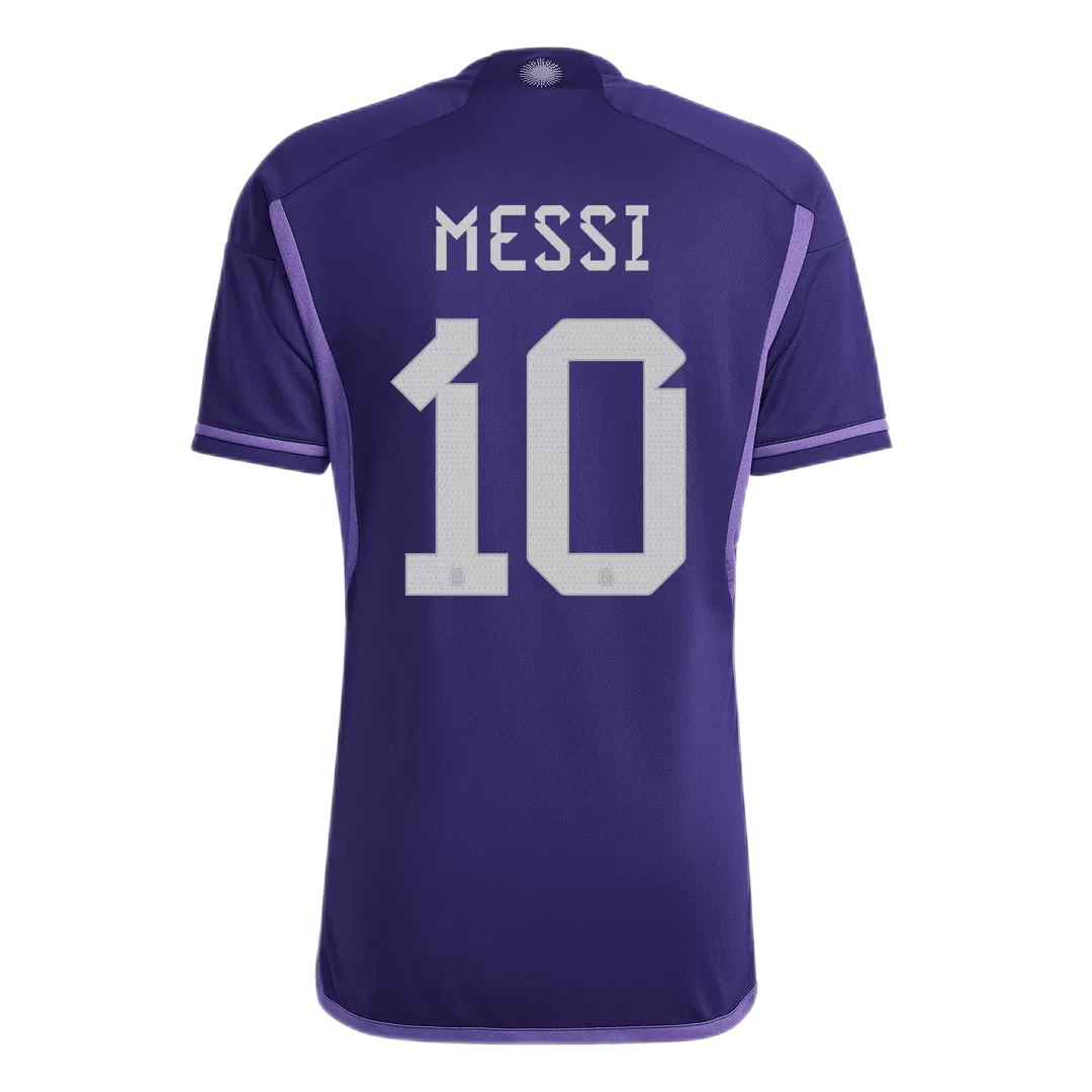 Messi #10 Argentina Jersey 2022 Away World Cup