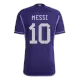 MESSI #10 Argentina Soccer Jersey Three Stars Jersey Champion Edition Away Custom World Cup Jersey 2022 - bestsoccerstore