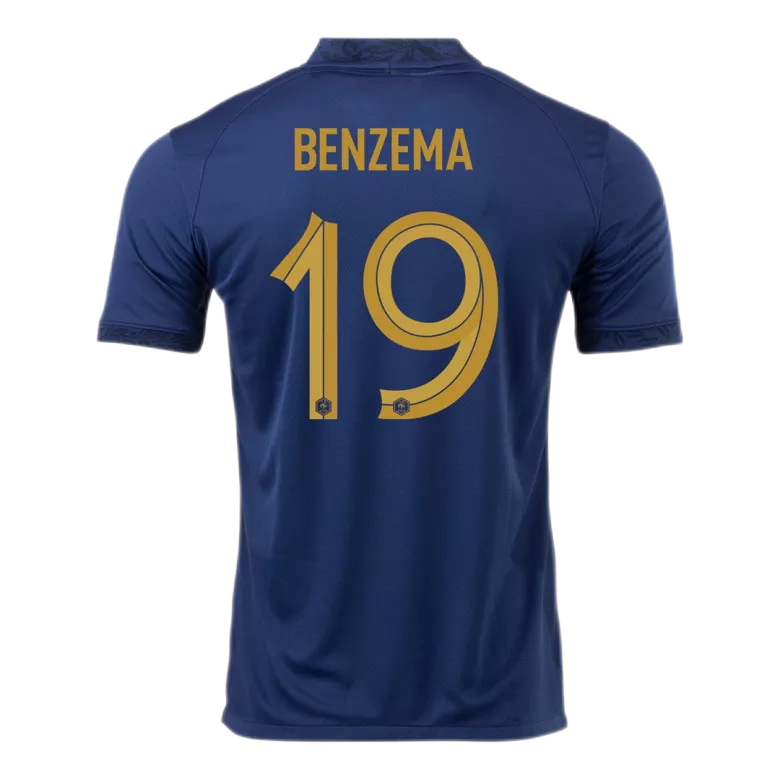 France Jersey Custom BENZEMA #19 Soccer Jersey Home 2022 - bestsoccerstore