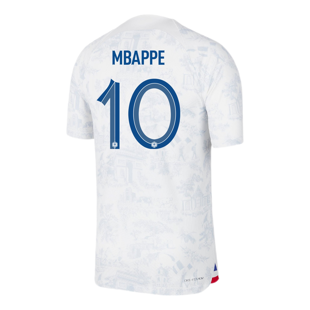 2022 France World Cup Mbappe #10 Soccer Jersey and Shorts Set - Kids