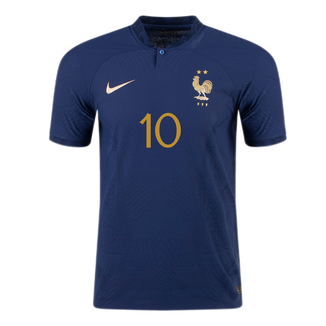 Buy Men's Mbappe Jerseys France #10 Soccer Jersey Home Shirt (XL) at