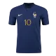 France Home Soccer Jersey MBAPPE #10 Custom World Cup Jersey 2022 - bestsoccerstore