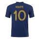 France Home Soccer Jersey MBAPPE #10 Custom World Cup Jersey 2022 - bestsoccerstore