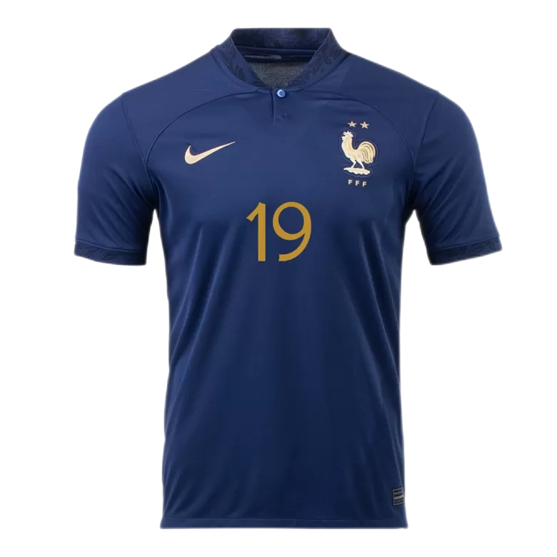 France Jersey Custom BENZEMA #19 Soccer Jersey Home 2022 - bestsoccerstore