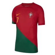 Portugal Home Soccer Jersey RONALDO #7 Custom World Cup Jersey 2022 - bestsoccerstore