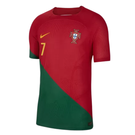 Portugal Jersey RONALDO #7 Custom Home Soccer Jersey 2022 - bestsoccerstore