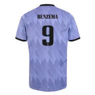 Real Madrid Jersey Custom BENZEMA #9 Soccer Jersey Away 2022/23 - bestsoccerstore