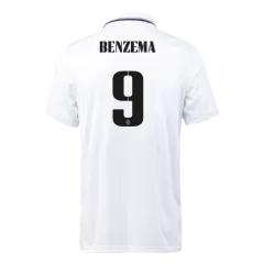 Real Madrid Jersey Custom BENZEMA #9 Soccer Jersey Home 2022/23 - bestsoccerstore