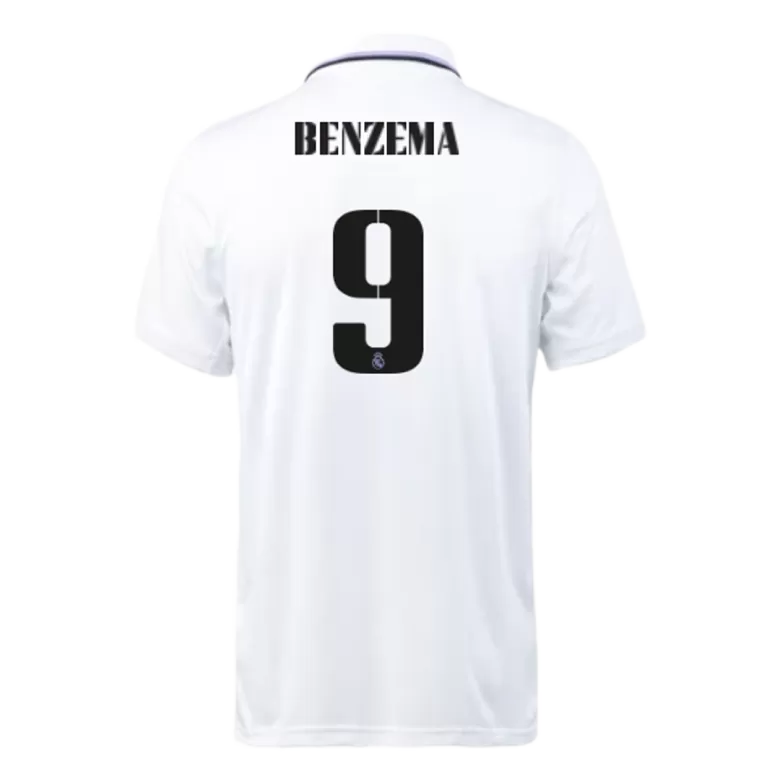 Real Madrid Jersey Custom BENZEMA #9 Soccer Jersey Home 2022/23