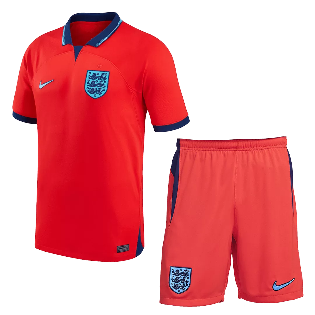 England Jersey Custom Away Soccer Jersey 2022 - bestsoccerstore