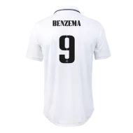 Real Madrid Jersey BENZEMA #9 Custom Home Soccer Jersey 2022/23 - bestsoccerstore