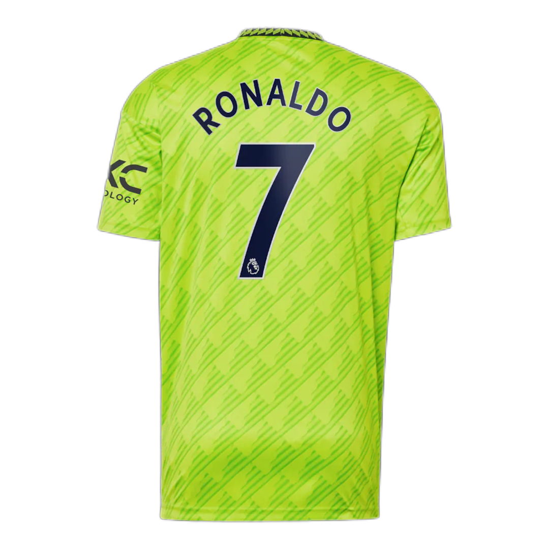 Manchester United Jersey Custom Home RONALDO #7 Soccer Jersey 2021/22