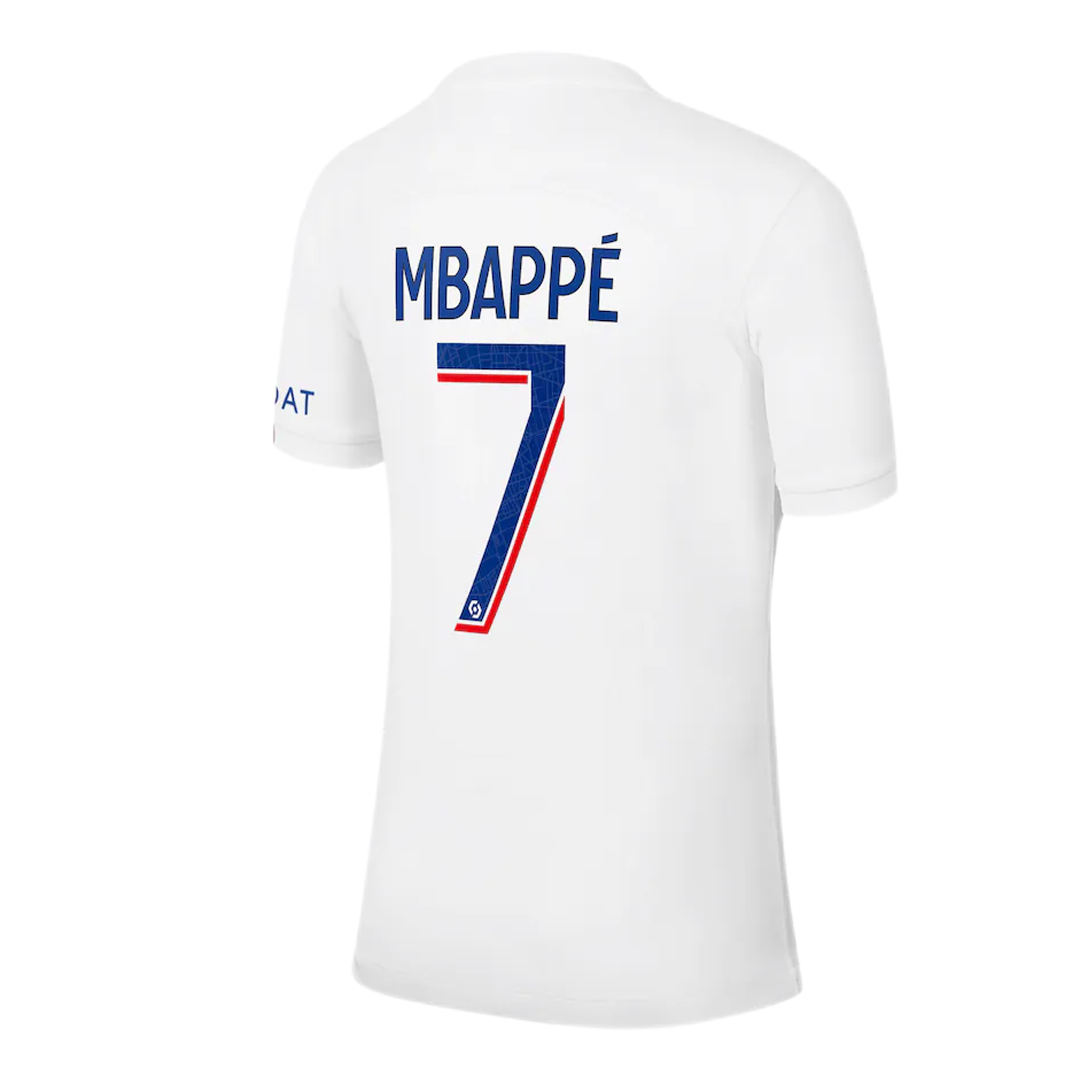 Kid's PSG Jersey MBAPPÉ #7 Custom Third Away Soccer Soccer Kits 2022/23