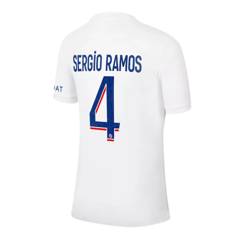 PSG Jersey Custom SERGIO RAMOS #4 Soccer Jersey Third Away 2022/23