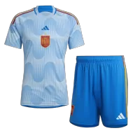 Spain Away Soccer Jersey Custom World Cup Jersey 2022 - bestsoccerstore