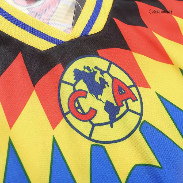 Vintage Soccer Jerseys Club America Away Jersey Shirts 1995