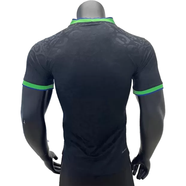 Mens Brazil Special Edition Jersey Black - Green 2022