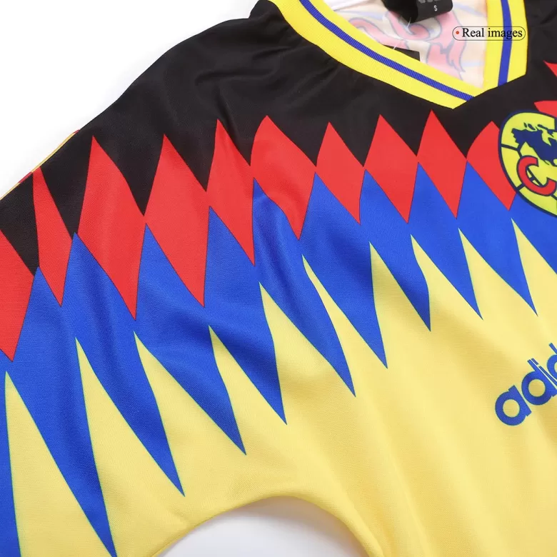 Club America Aguilas Retro Jersey Home Soccer Shirt 1995 - bestsoccerstore