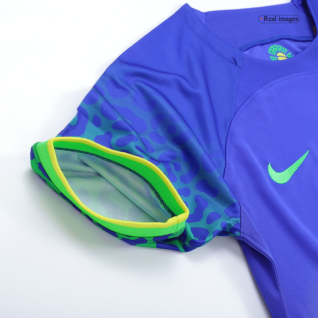 Brazil Jersey Soccer Jersey Away 2022